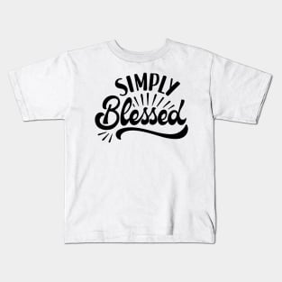 Simply Blessed Kids T-Shirt